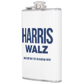 Creëer Your Own Harris Walz 2024 Heupfles (Links)