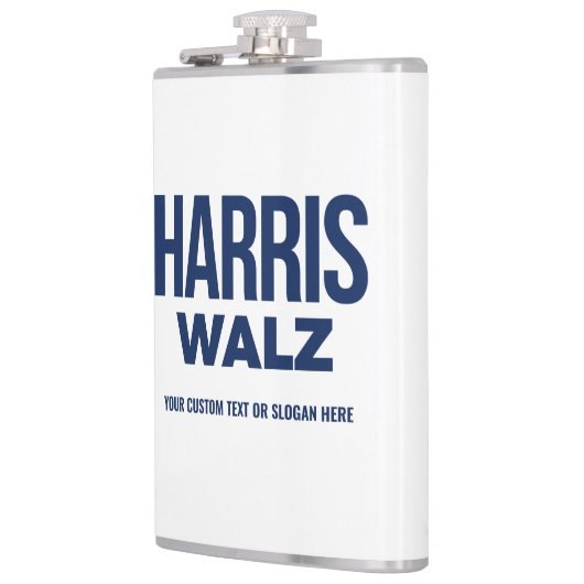 Creëer Your Own Harris Walz 2024 Heupfles (Links)