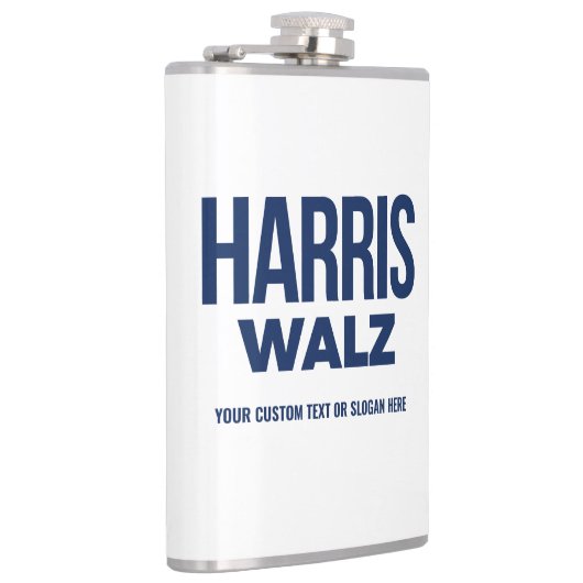 Creëer Your Own Harris Walz 2024 Heupfles (Rechts)