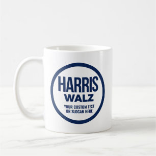 Creëer Your Own Harris Walz 2024 Koffiemok