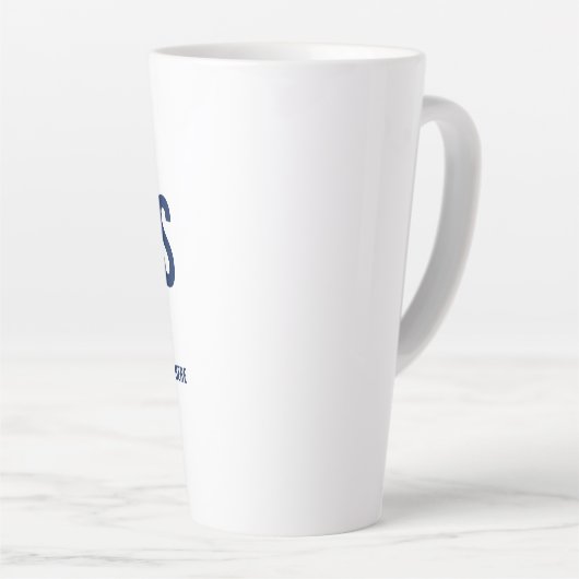 Creëer Your Own Harris Walz 2024 Latte Mok (Rechterhoek)