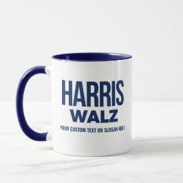 Creëer Your Own Harris Walz 2024 Mok