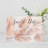 Creëer Your Own - Herfstbladeren Save The Date (Staand voorkant)