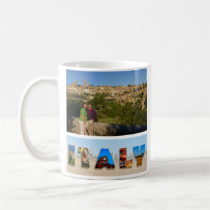 Creëer Your Own Italië Vacation Travel Photo Koffiemok