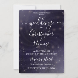 Creëer Your Own - Night Sky Swirl Kaart