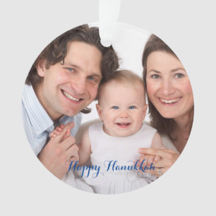 Creëer Your Own Photo Hanukkah Ornament