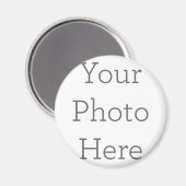 Standard, 5,7 cm Ronde magneet Magneet (Voorkant / Achterkant)