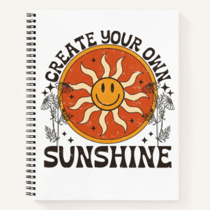 Creëer Your Own Sunshine Journal Notitieboek