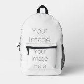 Creëer Your Own Teen Backpack – Foto & Tekst toevo Bedrukte Rugzak (Voorkant)