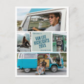 Creëer Your Own Van Life Photo Briefkaart (Voorkant)