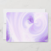 Creëer Your Own - Wit licht wervelt Save The Date (Achterkant)