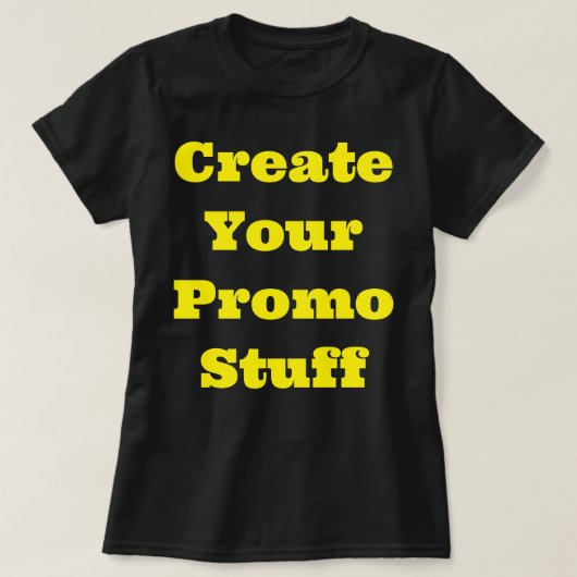"Creëer Yours" T-shirt (Design voorkant)