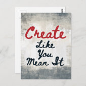 Creëer zoals je het Briefkaart bedoelt (Voorkant / Achterkant)