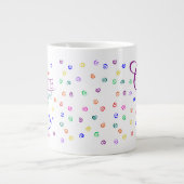 Creëer zoals jij je voelt Wilde Joy Extra Grote Beker (Voorkant)