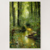 CREEK IN THE WOODS Jigsaw Puzzle (Vertical)