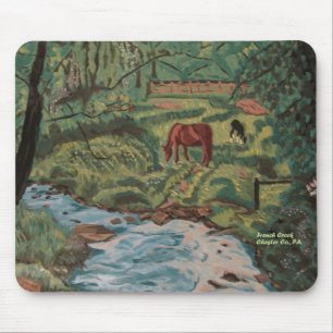 Creek Landscape mousepad Muismat