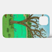 Creek met Tree iPad-tas Case-Mate iPhone Case (Achterkant (horizontaal))