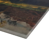 Creek Side in herfst, Origineel door Gary Poling Snijplank (Hoek)