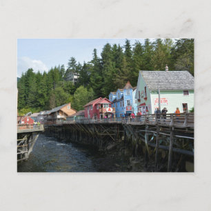 Creek Street in Ketchikan Briefkaart