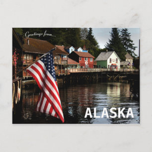 Creek Street Ketchikan Alaska Briefkaart