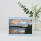 Creek Waterscape Sunset Briefkaart (Staand voorkant)