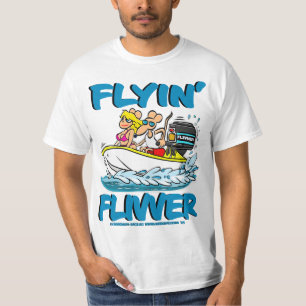Creekrat Cartoon Studios Flyin Flivver Fliver Boat T-shirt