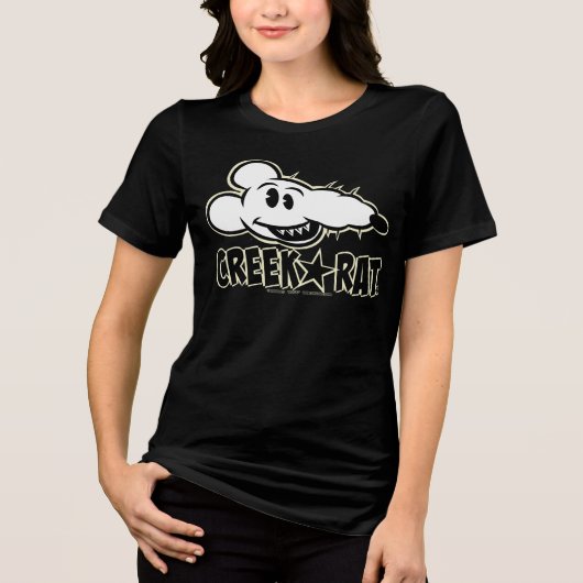 Creekrat Cartoon Studios Tri-Blend Shirt (Voorkant)