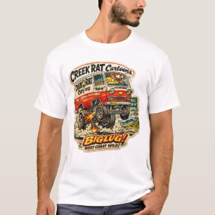 CreekRat CreekRat Co. 2026 Cartoon Logo T-shirt
