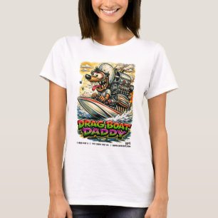 CreekRat   CreekRat Co.   HotRod CARtoon Kunst T-shirt