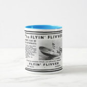 Creekrat Dessins amusants Fliver Boat Mug (Centre)