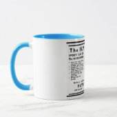 Creekrat Dessins amusants Fliver Boat Mug (Gauche)