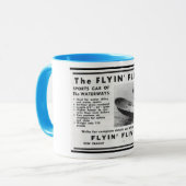 Creekrat Dessins amusants Fliver Boat Mug (Devant gauche)