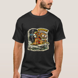 CreekRat Flivver Fliver Boot Cartoons T-shirt
