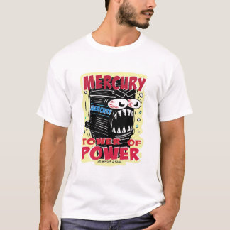 Creekrat Mercury Tower of Power Cartoon T-shirt