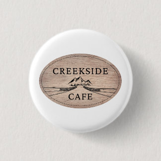 Creekside Cafe Collectible Pin Ronde Button 3,2 Cm
