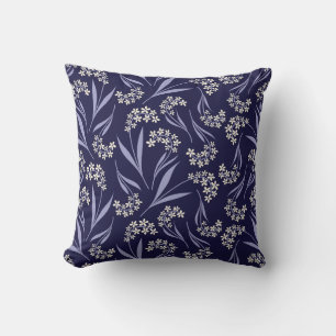 Creekside Floral Sierkussen   Marine & Geel