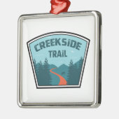 Creekside Trail Metalen Ornament (Links)