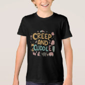 Creep en knuffelaar Tri-Blend shirt (Voorkant)