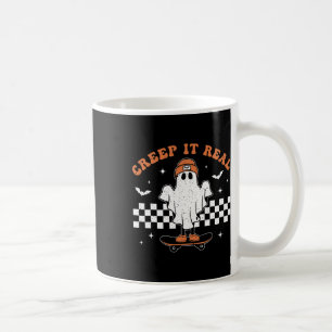 Creep het echte Ghost Skateboard Retro Cute Hempew Koffiemok