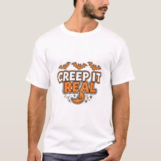 Creep It Real Grappig Halloween T-shirt