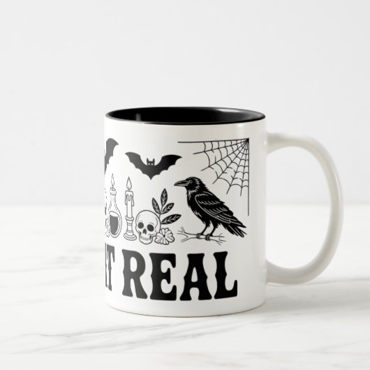Creep It Real Mug | Drôle Halloween gothique (Droit)