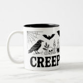Creep It Real Mug | Drôle Halloween gothique (Gauche)