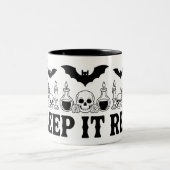 Creep It Real Mug | Drôle Halloween gothique (Centre)