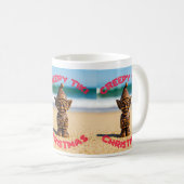 Creep Tiki Christmas Mug (Devant droit)