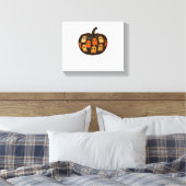 Creeper Pumpkin Ghosts Halloween Gift Classic T-SH Canvas Afdruk (Insitu (Slaapkamer))