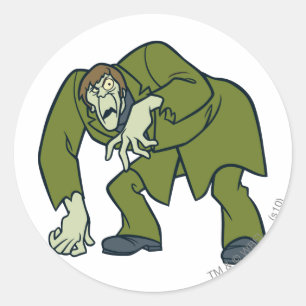 Creeper Villain Ronde Sticker