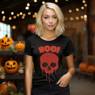 Creepin' It Real : Boo Halloween T-Shirt