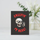 Creepin it Real Briefkaart (Staand voorkant)