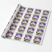 Creepin' It Real | Spooky Halloween Design Fun Cadeaupapier (Uitgerold)