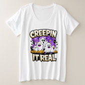 Creepin'It Real | Éffrayant Halloween Design Fun (Design devant)
